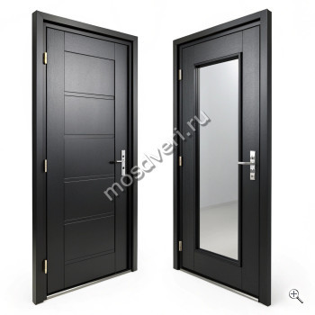 Дверь в коттедж парадная стекло и ковка - купить от производителя Мосдвери Дверь в коттедж парадная стекло и ковка